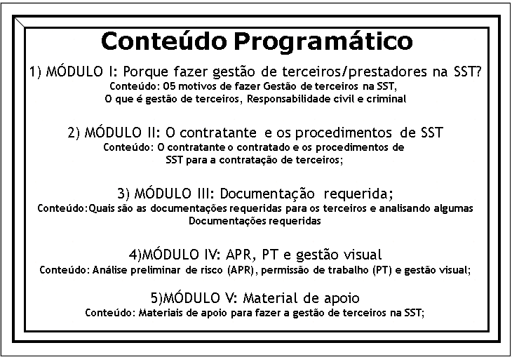 Gestão de Terceiros na SST