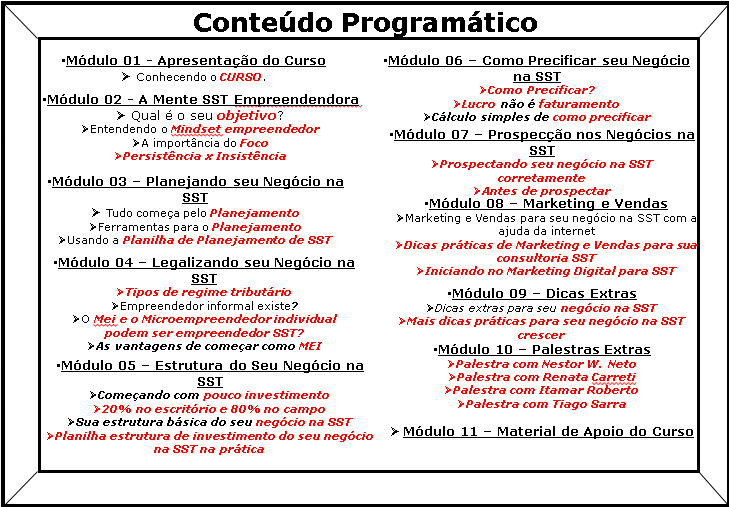 Sua Consultoria de SST